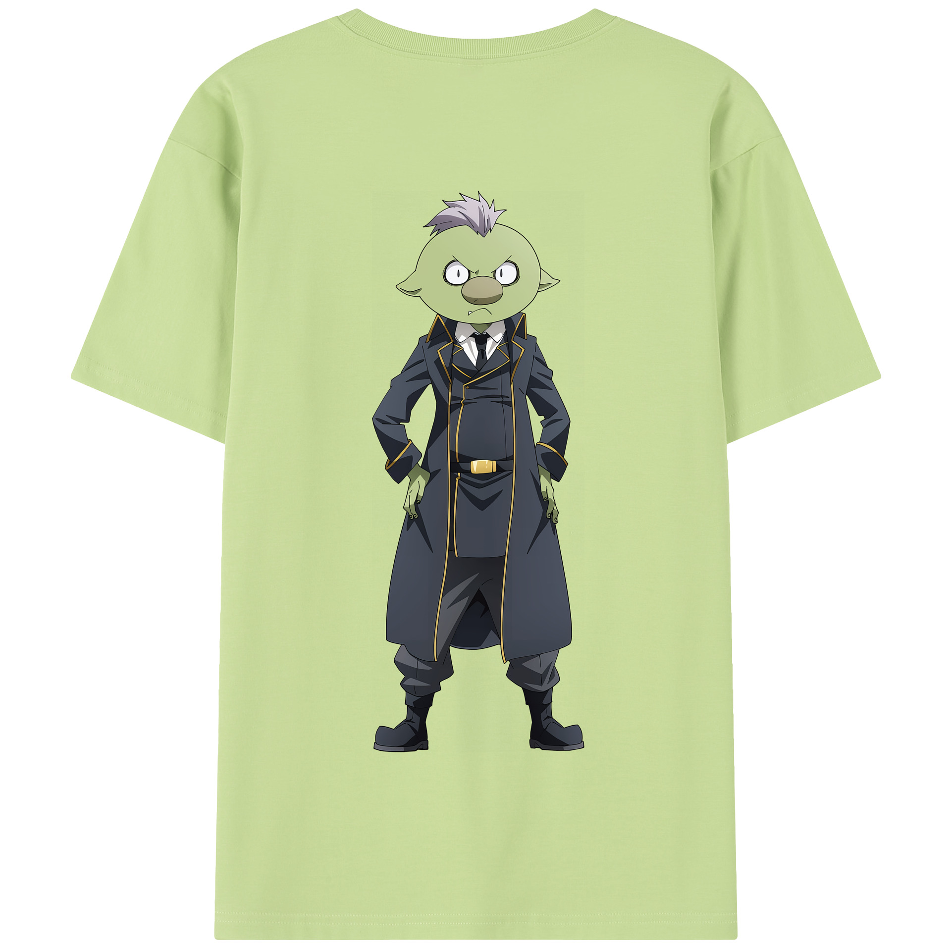 （画像用） 転スラ Regarding Reincarnated to Slime 綿100％半袖Tシャツ（背面プリント）